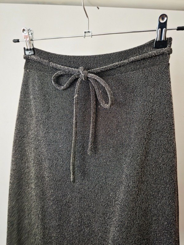 Falda lurex gris — imagen 3
