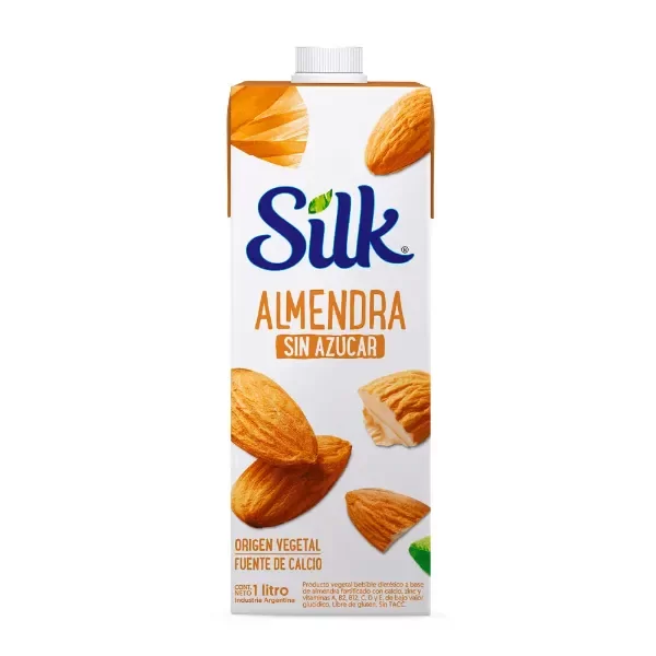 Producto - Leche de Almendras Sin azúcar Silk 1 Litro