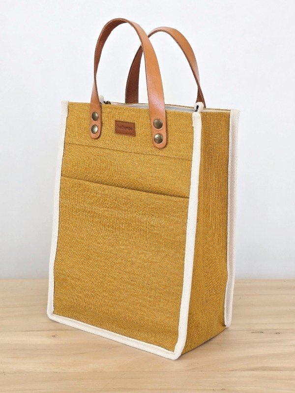 Producto - Matera tote mostaza - 0