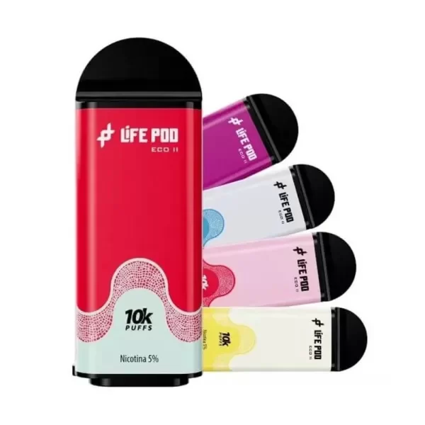 Producto - CARTUCHOS LIFE POD 10000 PUFF  (CONSULTAR SABORES)
