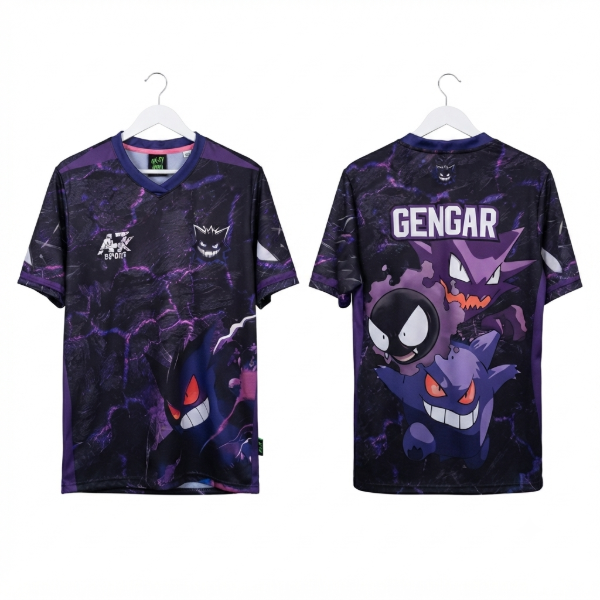 Producto - CAMISETA DEPORTIVA ADULTOS GENGAR POKEMON - 1