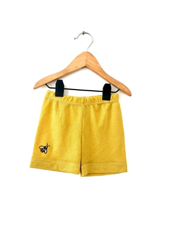 Producto - Short Panal Bebe - Mostaza