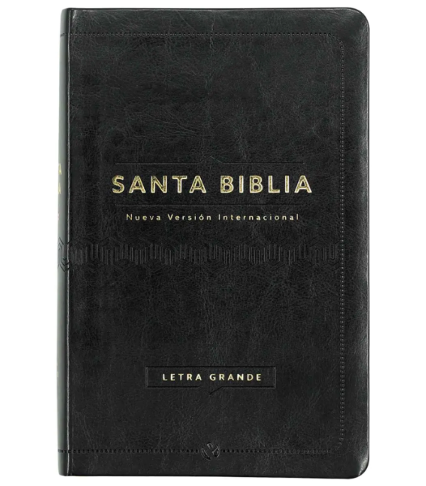 Producto - BIBLIA LETRA GRANDE NVI IMITACIÓN PIEL NEGRA