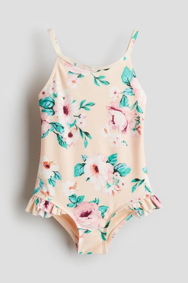 Traje de baño HyM talle 4/6 flores