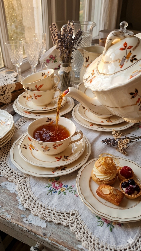 Producto - Juego de té Meakin Marigold