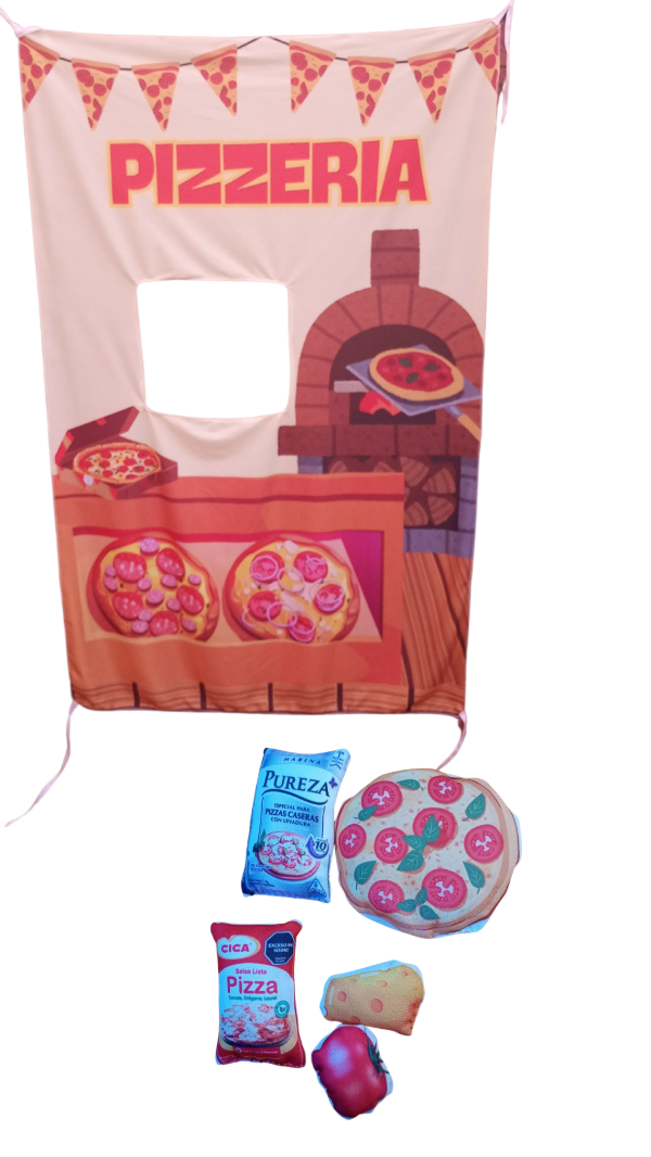 Producto - Telón pizzería y accesorios
