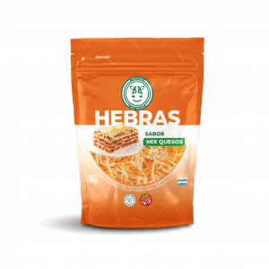 Producto - Mix quesos en hebras - Felices las vacas - 200gr