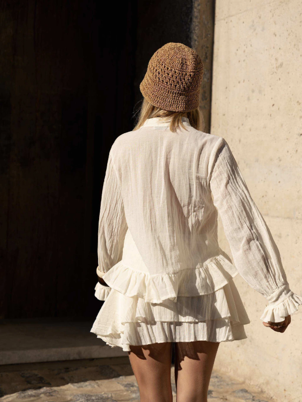 Producto - FALDA LOTTIE OFF WHITE - 3