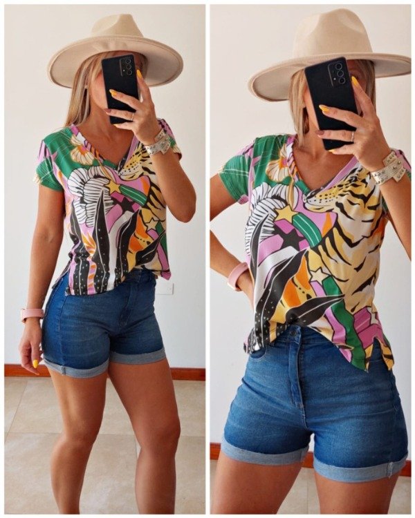 Producto - PREVENTA - Remera Vicky TIGRE