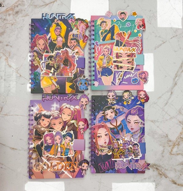 Producto - Cuaderno anotador Guerreras K-pop antonio (SC202-14)