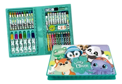 Producto - SET DE ARTE LUCKY CLOVER ANIMALITOS