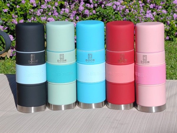 Producto - MATE AUTOCEBANTE DOOR ACERO INOX 1000ML