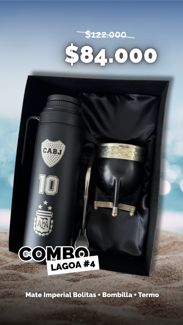 Producto - COMBO MATE IMPERIAL BOLITAS PERSONALIZADO + TERMO PERSONALIZADO + BOMBILLA #2