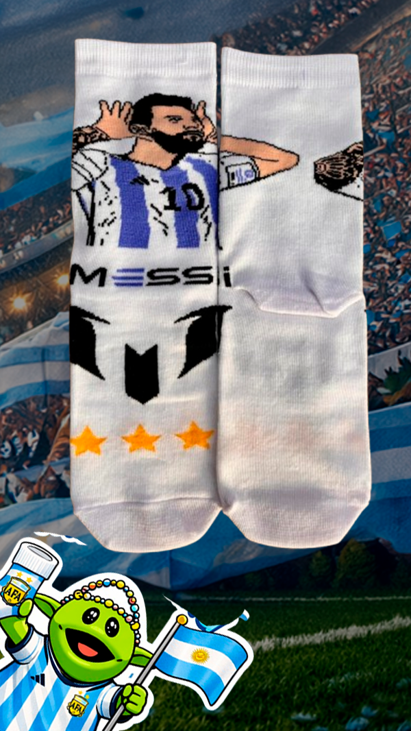 Producto - Media Caña Celeste Messi manos