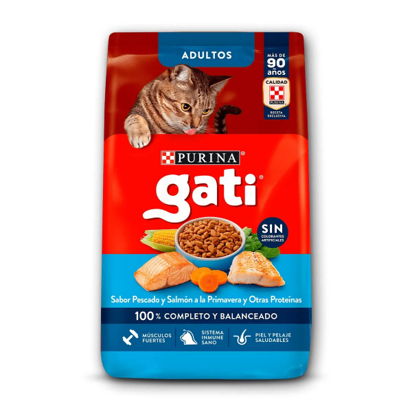 Producto - GATI GATO PescadoYSalmon x 15 kg