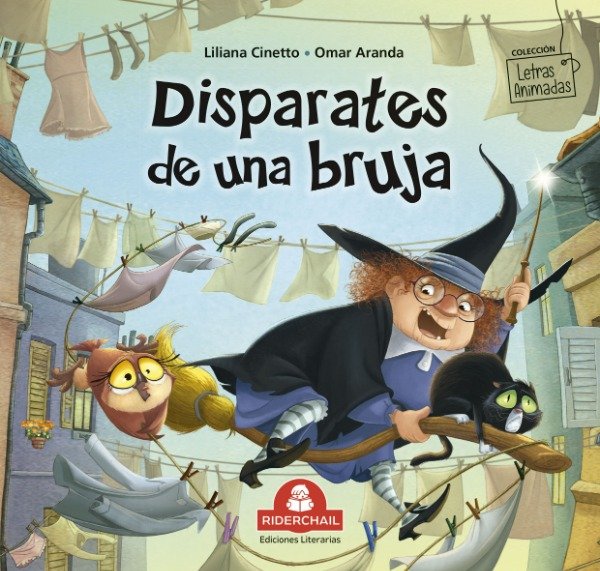 Producto - DISPARATES DE UNA BRUJA - Liliana Cinetto/Omar Aranda - Riderchail