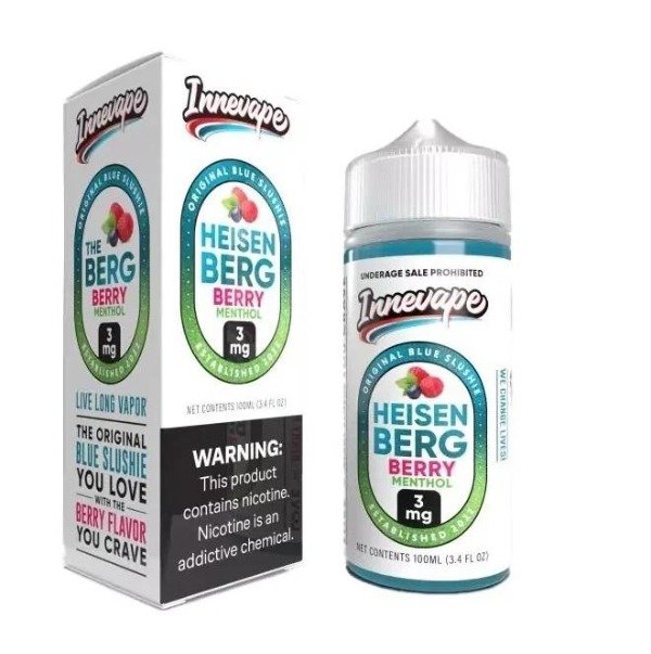 Producto - (FREEBASE) INNEVAPE HEISENBERG 3MG - BERRY MENTHOL