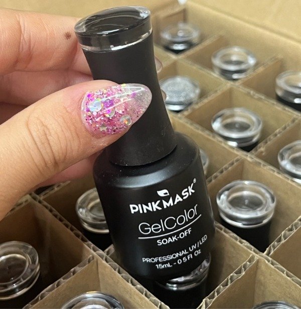 Producto - Esmalte pink mask negro