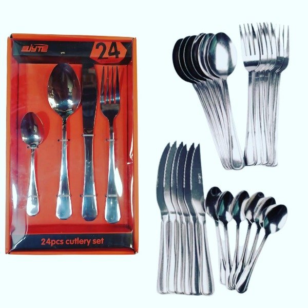 Producto - Set de Cubiertos x24 Pcs W55-B