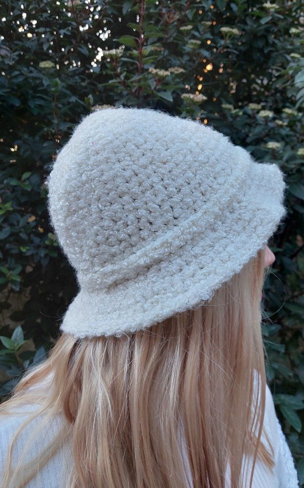 Producto - Sombrero Retro Romantic Blanco Natural