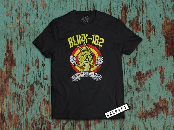 remera blink 182 crappy