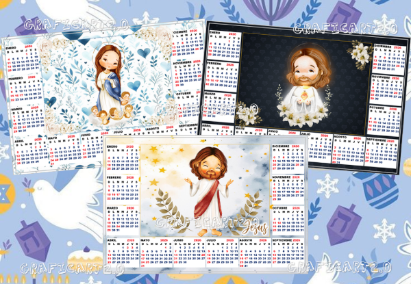 Producto - NUEVO PACK DIGITAL DE CALENDARIO CRISTIANOS 2026
