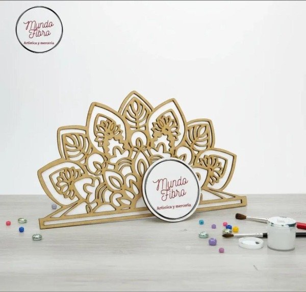 Producto - Media mandala 30x15cm