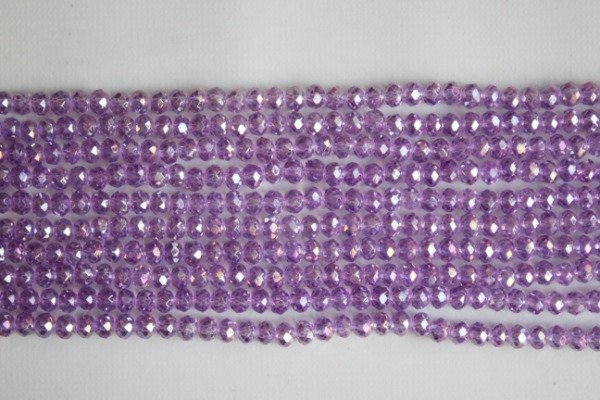 Producto - Cristal de Roca Violeta Claro Traslúcido 6 mm