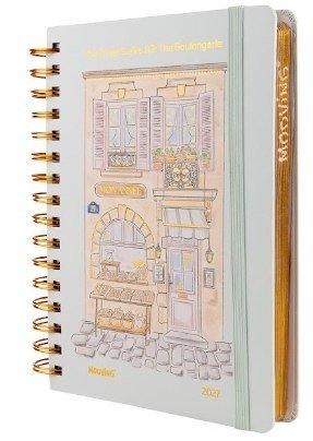 Producto - AGENDA MOOVING 15x21 TRAVEL ESPIRALADA - diaria
