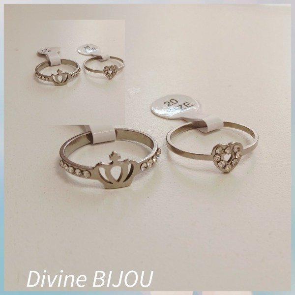 Producto - Anillo strass Acero quirúrgico