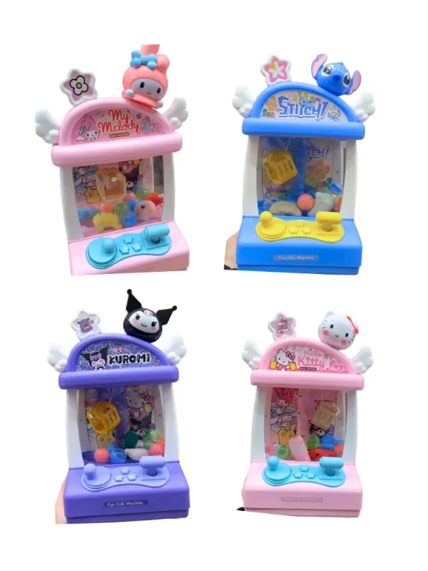 Producto - Maquina para sacar peluches Sanrio (3 personajes)