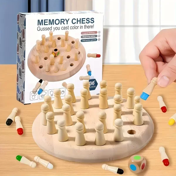 Producto - Juego De Mesa Ajedrez De Memoria - 2