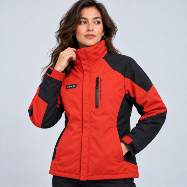 Producto - Campera Técnica Extreme Performance Rojo y Negro - 6