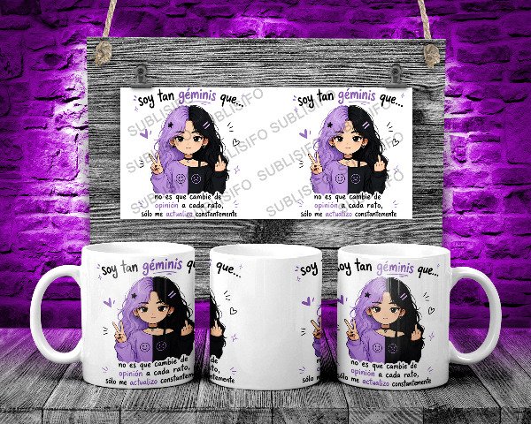 Producto - Soy tan Géminis // No es que cambie de opinión..