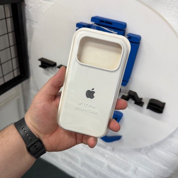 Producto - Silicone Case Blanca - iPhone 17 Pro