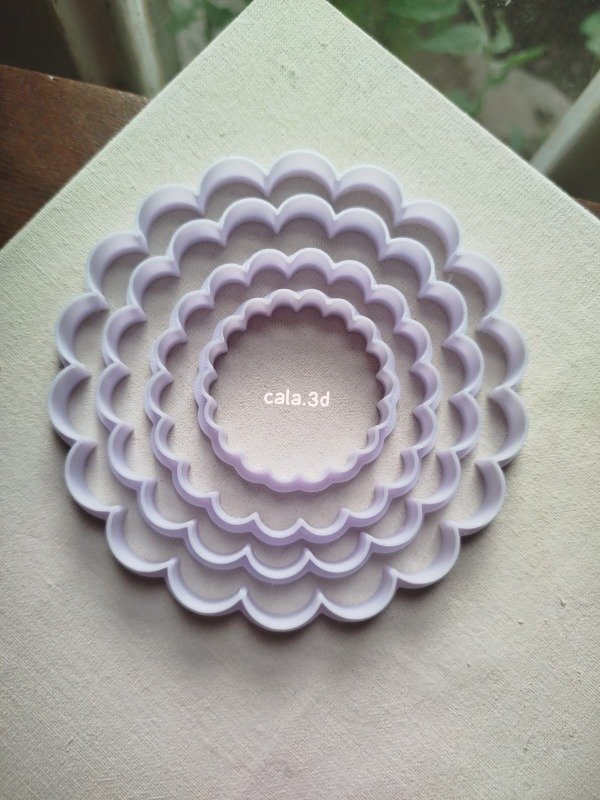 Producto - Cortantes 4 Circulos con Ondas