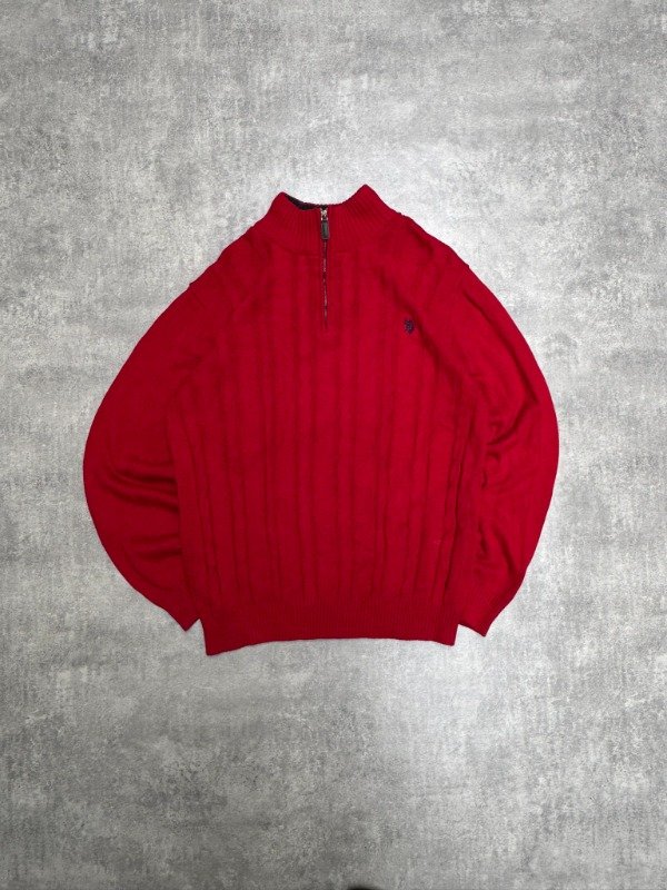 Producto - Buzo 1/4 Zip Polo ASSN Vtg 90s T.L - 0