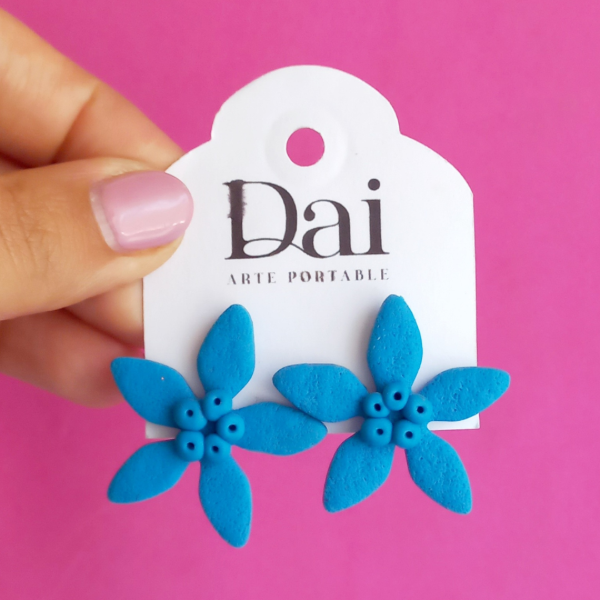 Producto - Aros Liz Celestes