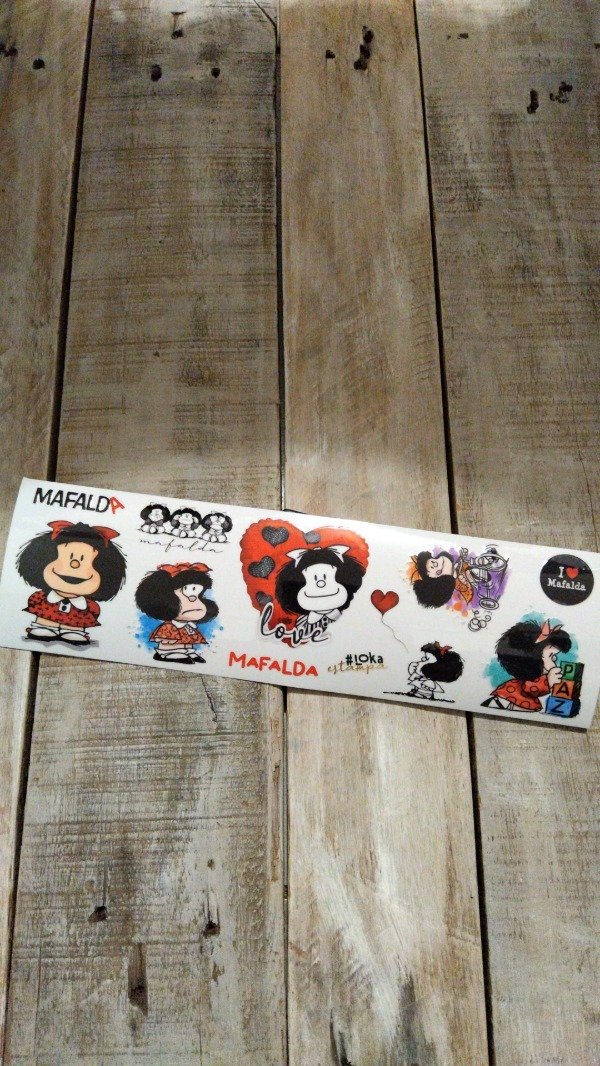 Producto - UV Tiras 8x28cm Mafalda #1
