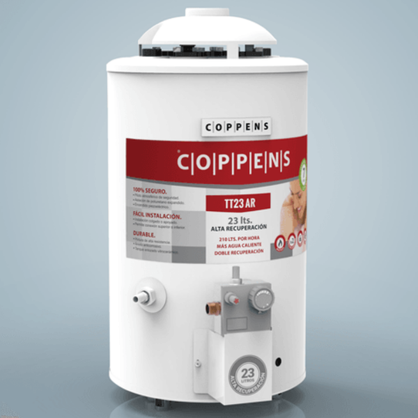 Producto - TERMOTANQUE COPPERS ALTA RECUPERACIÓN TT-AR 23
