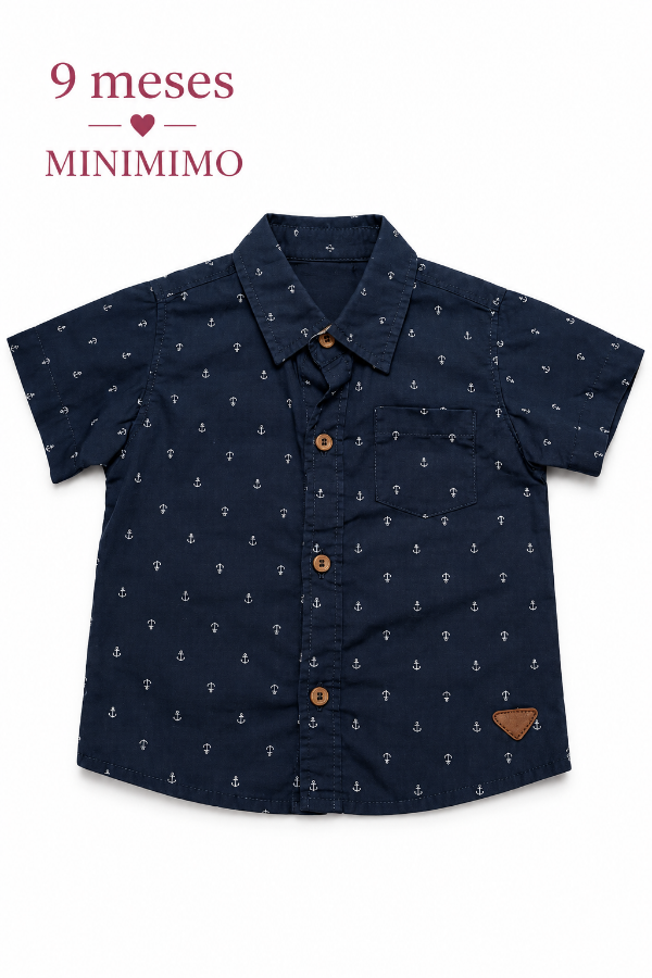 Producto - Camisa manga corta Minimimo 9 meses - 0
