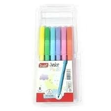 Producto - MARCADOR TRABI JUNIOR X6 PASTEL