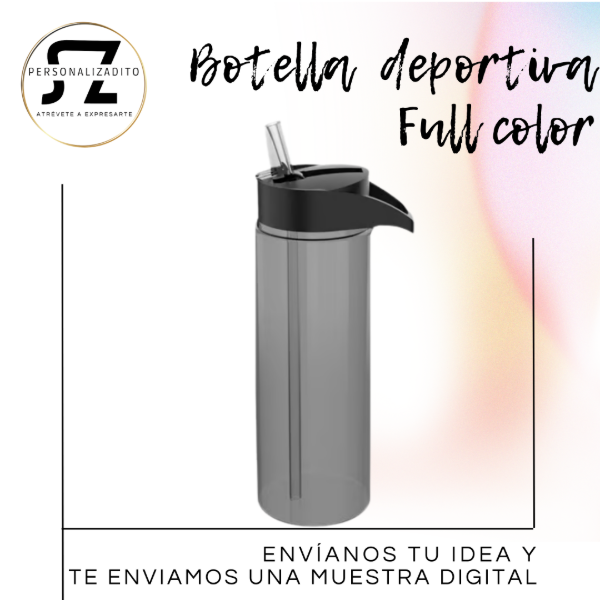 Producto - Botella Deportiva full color - 400 ml y 750 ml