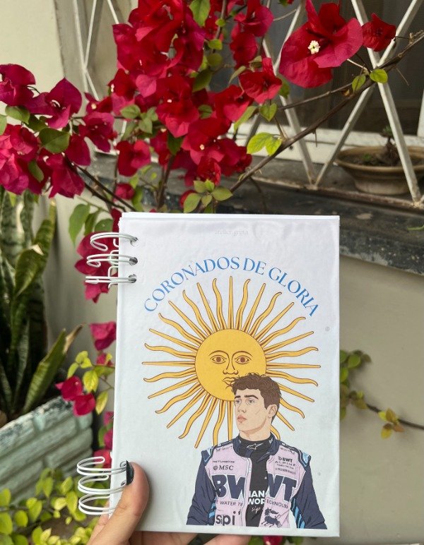 Producto - cuaderno CORONADOS DE GLORIA