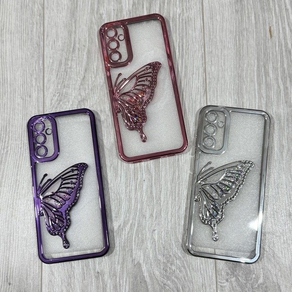 Producto - FUNDA TRANSPARENTE MARIPOSA A14