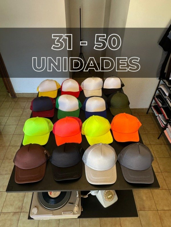 Producto - Gorras Trucker 31 - 50 Unidades