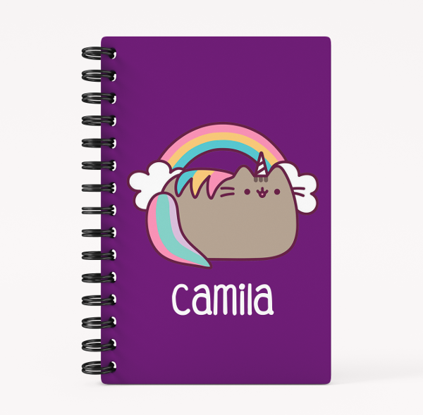 Producto - Agenda Semanal Pocket Pusheen + nombre