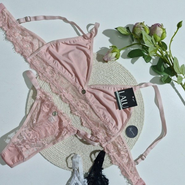Producto - Conjunto Lycra y puntilla 85 al 100