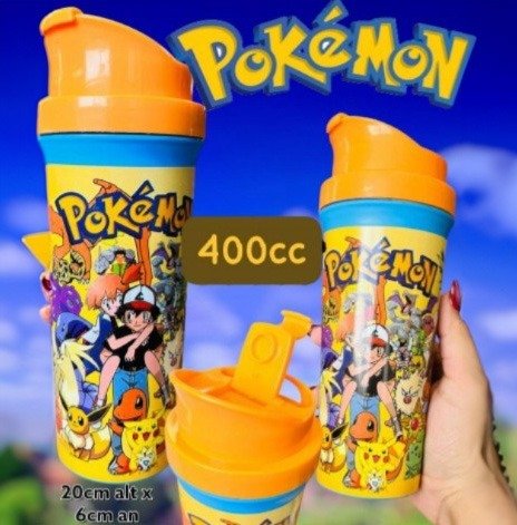 Producto - BOTELLAS DEPORTIVAS POKEMON - 0