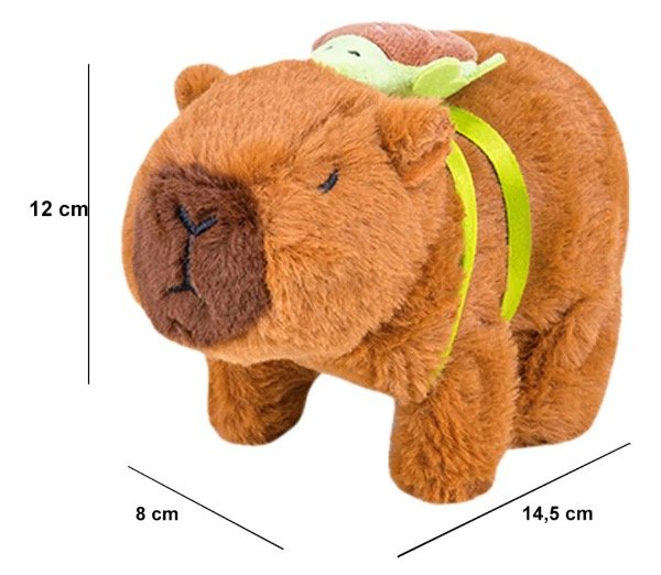 Producto - CAPIBARA CAMINA MUEVE EL HOCICO CON SONIDO EN CAJA
